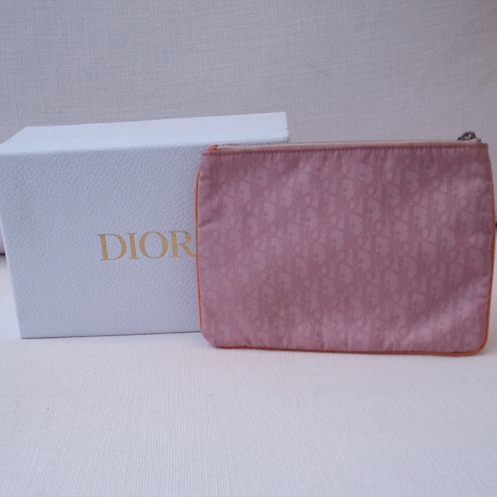 Coming Soon! Chic VGUC Christian Dior Pink Trotter Pouch